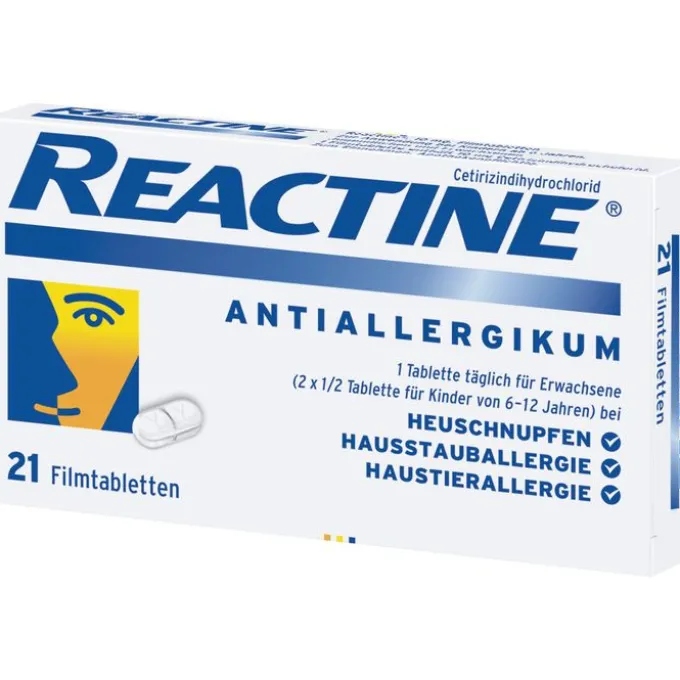 REACTINE Filmtabletten 21 St