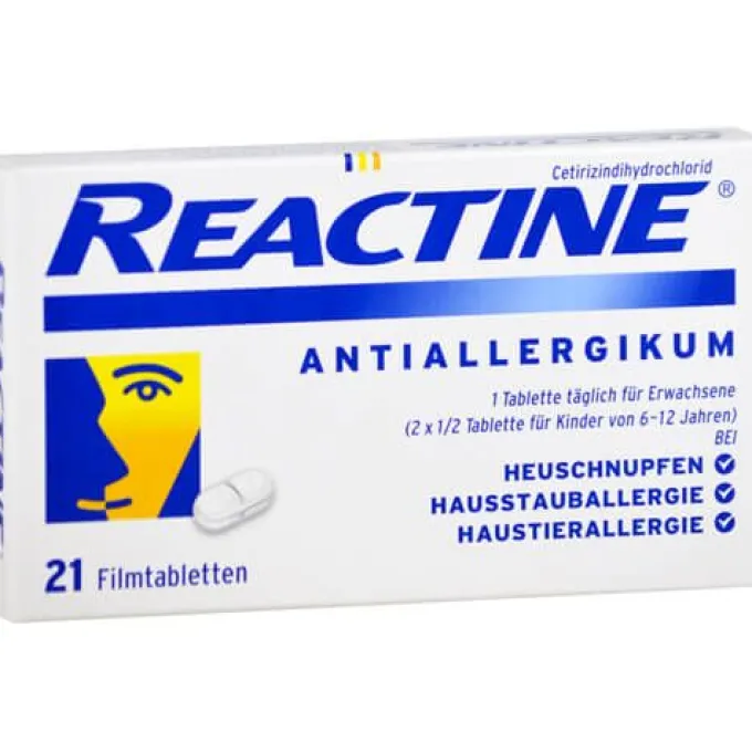 REACTINE Filmtabletten 21 St