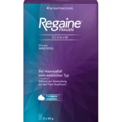REGAINE Frauen Schaum 50 mg/g Doppelpackung 120 g