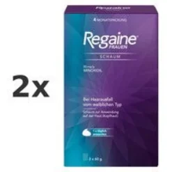 REGAINE Frauen Schaum 50 mg/g 2x120 g