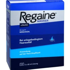 REGAINE Männer 50 mg/ml Lösung zur Anwendung auf der Kopfhaut 180 ml