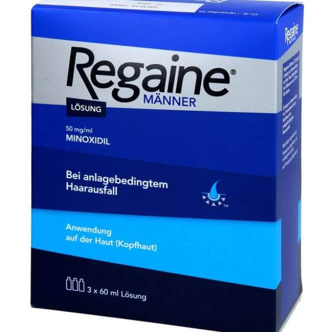 REGAINE Männer 50 mg/ml Lösung zur Anwendung auf der Kopfhaut 180 ml