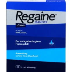 REGAINE Männer 50 mg/ml Lösung zur Anwendung auf der Kopfhaut 180 ml