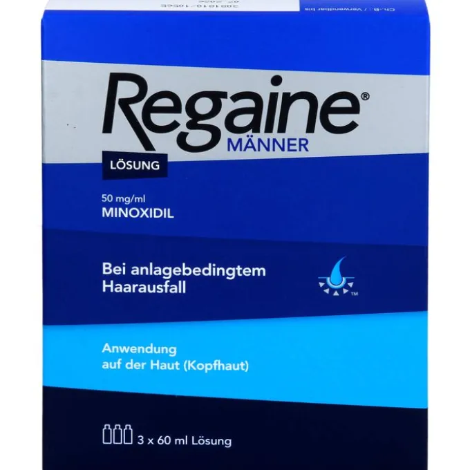 REGAINE Männer 50 mg/ml Lösung zur Anwendung auf der Kopfhaut 180 ml