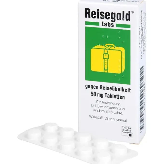 REISEGOLD Tabs gegen Reiseübelkeit 10 St