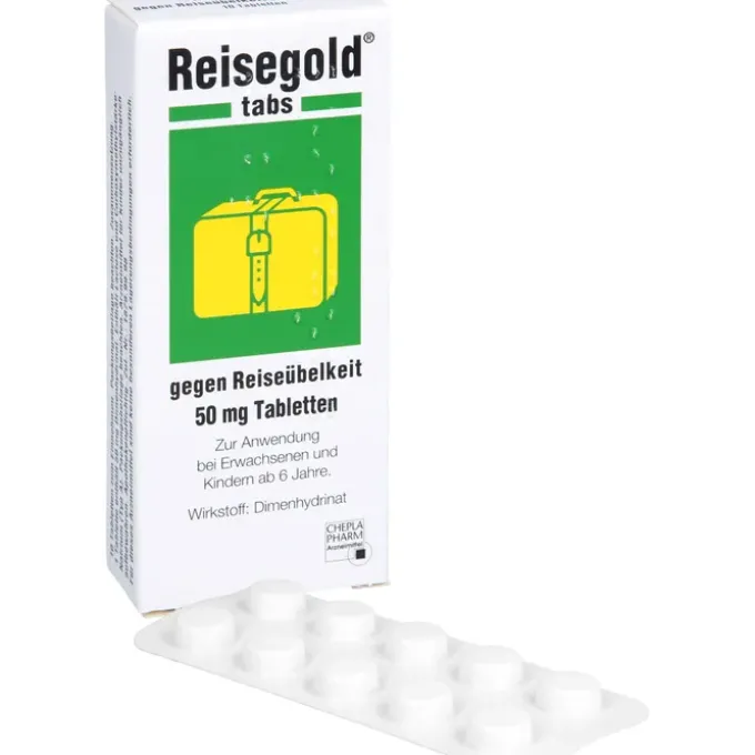 REISEGOLD Tabs gegen Reiseübelkeit 10 St