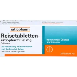 REISETABLETTEN-ratiopharm 20 St