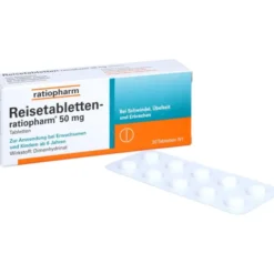 REISETABLETTEN-ratiopharm 20 St