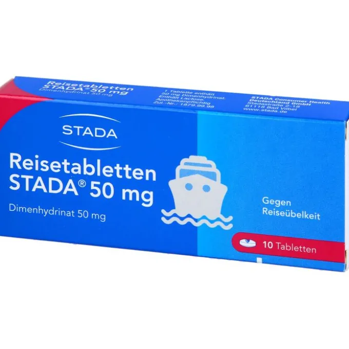 REISETABLETTEN STADA 50 mg 10 St