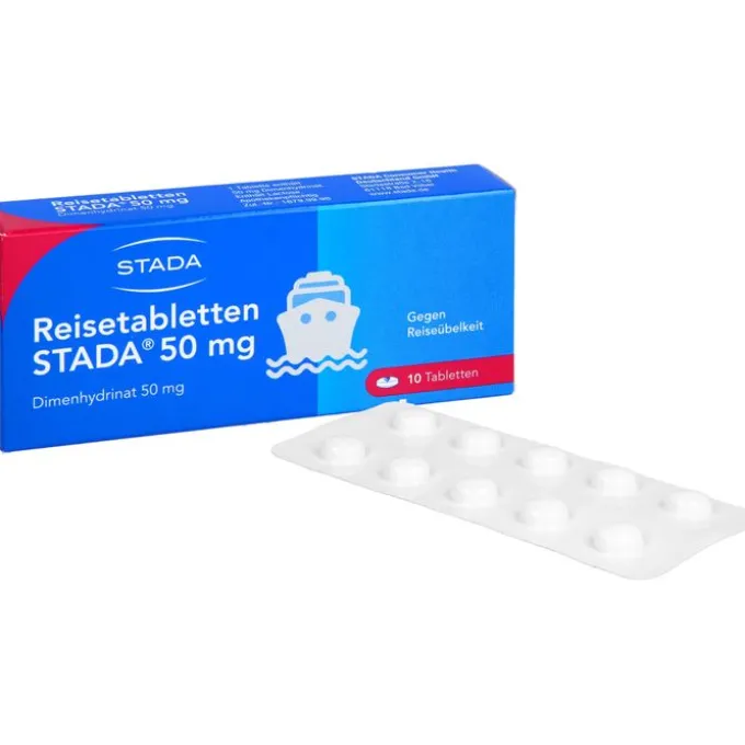 REISETABLETTEN STADA 50 mg 10 St