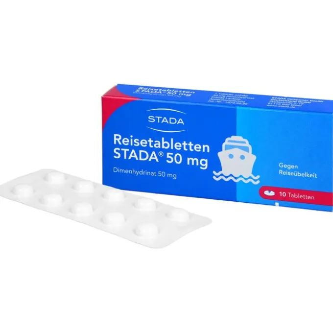 REISETABLETTEN STADA 50 mg 10 St