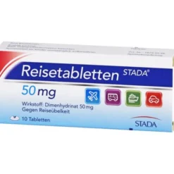 REISETABLETTEN STADA 50 mg 10 St