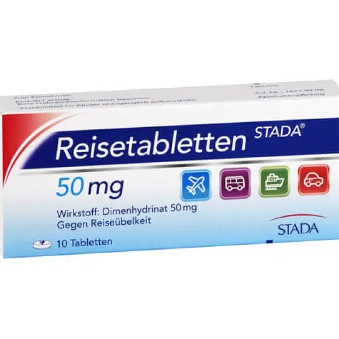 REISETABLETTEN STADA 50 mg 10 St