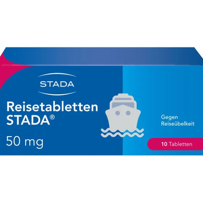 REISETABLETTEN STADA 50 mg 10 St