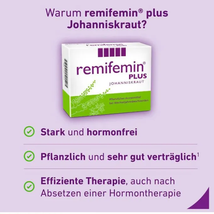 REMIFEMIN plus Johanniskraut Filmtabletten 60 St