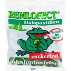 REMLOFECT Halspastillen zuckerfr.eukalypt.frisch 50 g