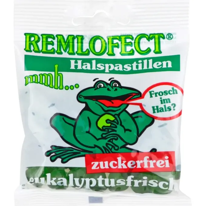 REMLOFECT Halspastillen zuckerfr.eukalypt.frisch 50 g