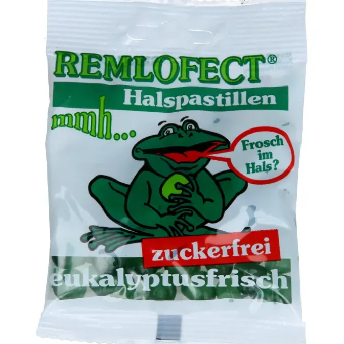 REMLOFECT Halspastillen zuckerfr.eukalypt.frisch 50 g