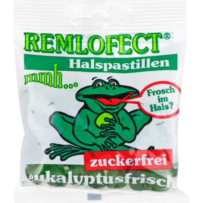 REMLOFECT Halspastillen zuckerfr.eukalypt.frisch 50 g