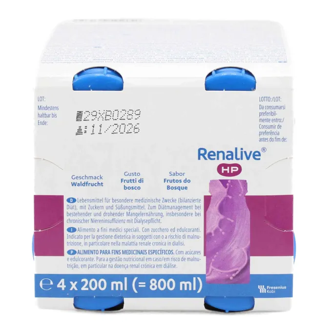 RENALIVE HP Waldfrucht flüssig Hochkalorische Trinknahrung 4800 ml