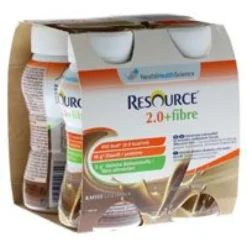 RESOURCE 2.0+fibre Kaffee 6X4X200 ml