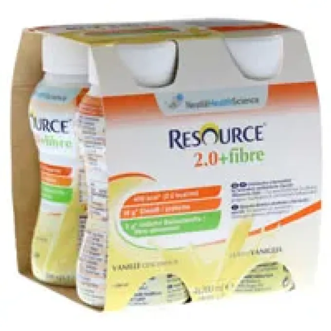 RESOURCE 2.0+fibre Vanille 24 Stück