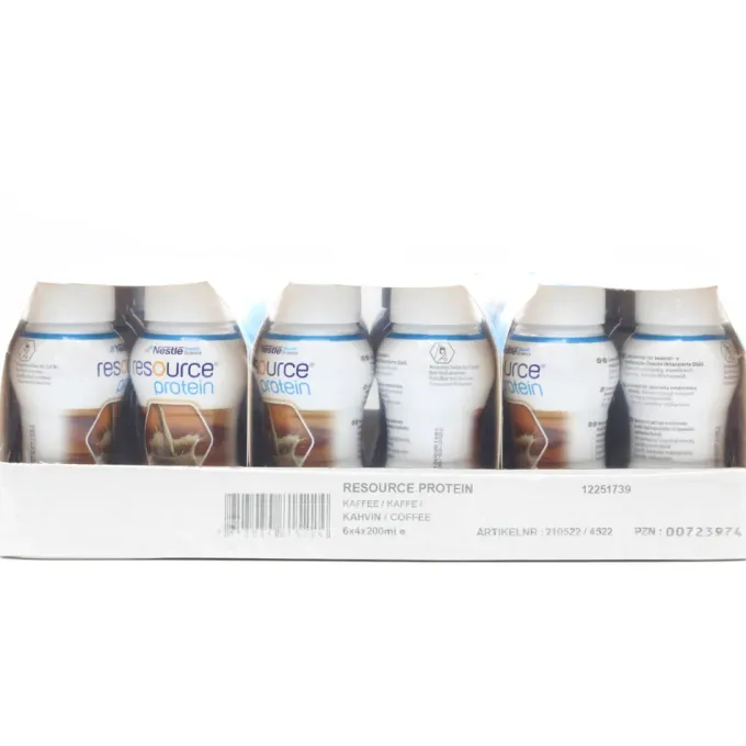 RESOURCE Protein Drink Kaffee 6X4X200 ml