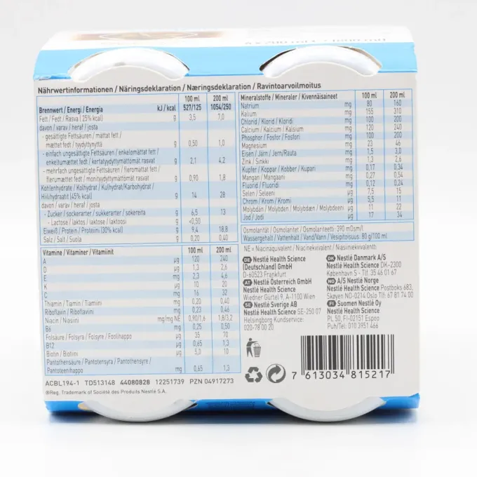 RESOURCE Protein Drink Kaffee 6X4X200 ml