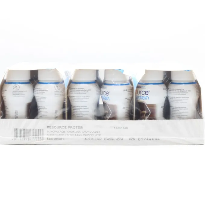 RESOURCE Protein Schokolade neue Rezeptur flüss. 6X4X200 ml