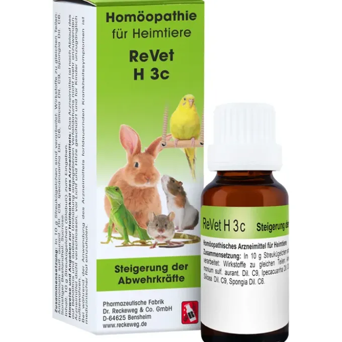 REVET H 3c Globuli f.Heimtiere 10 g