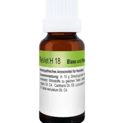 REVET H 18 Globuli f.Heimtiere 10 g