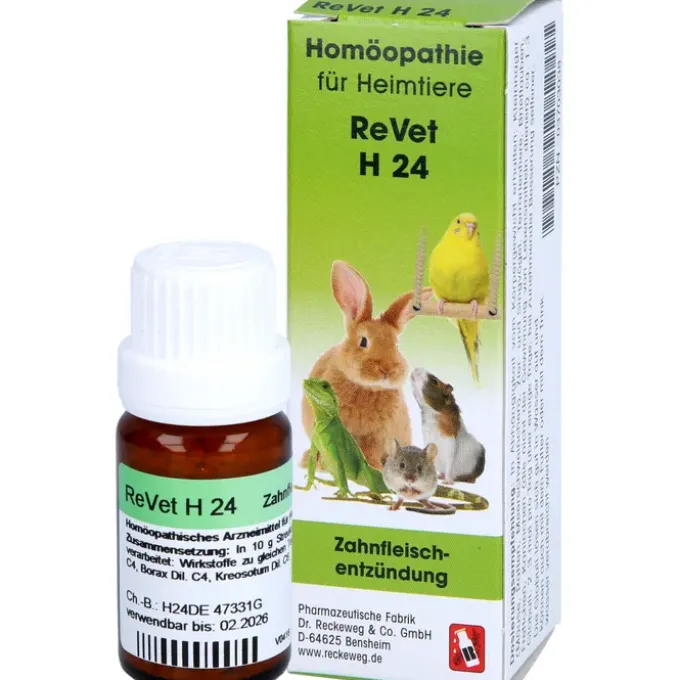 REVET H 24 Globuli f.Heimtiere 10 g