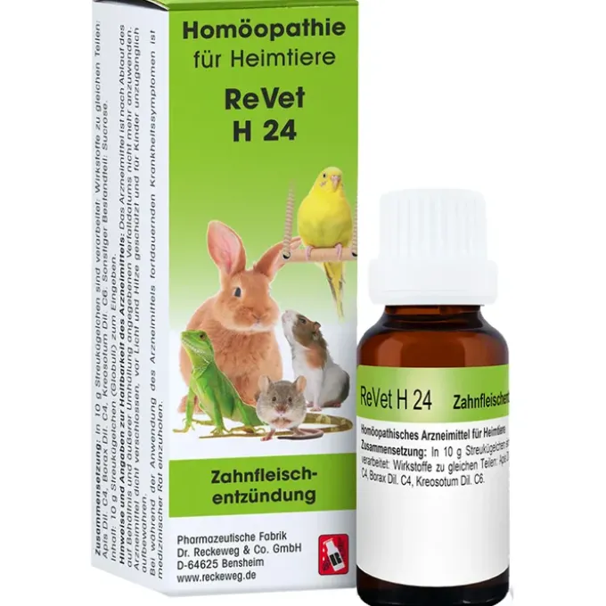 REVET H 24 Globuli f.Heimtiere 10 g