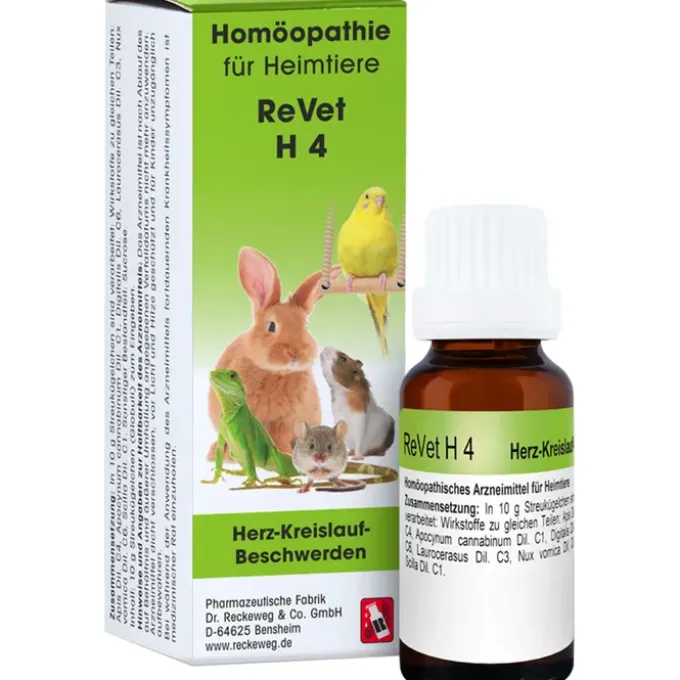 REVET H 4 Globuli f.Heimtiere 10 g