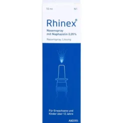 RHINEX Nasenspray + Naphazolin 0,05 10 ml