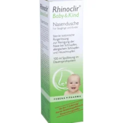 RHINOCLIR Baby & Kind Nasendusche Lösung 100 ml