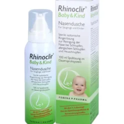 RHINOCLIR Baby & Kind Nasendusche Lösung 100 ml