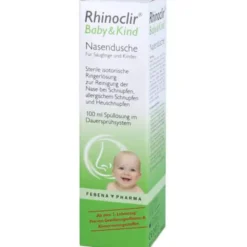 RHINOCLIR Baby & Kind Nasendusche Lösung 100 ml
