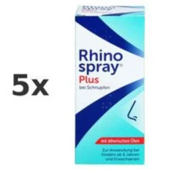 RHINOSPRAY plus Schnupfen Feindosierer 5x 10ml