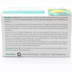 RHODIOLA-INTERCELL Kapseln 60 Stück