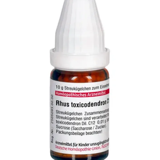 RHUS TOXICODENDRON C 12 Globuli 10 g