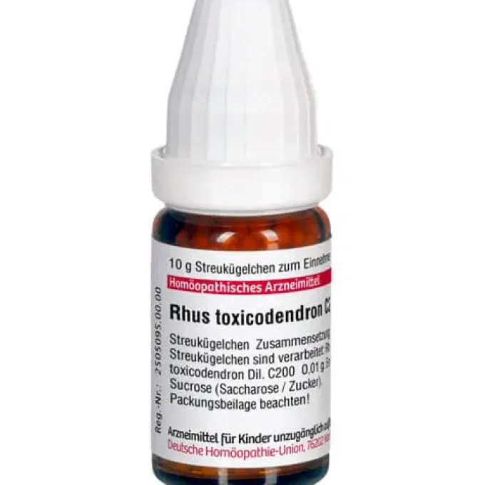 RHUS TOXICODENDRON C 200 Globuli 10 g