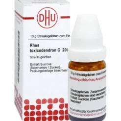 RHUS TOXICODENDRON C 200 Globuli 10 g