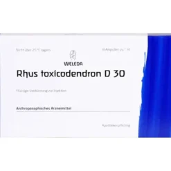 RHUS TOXICODENDRON D 30 Ampullen 8X1 ml