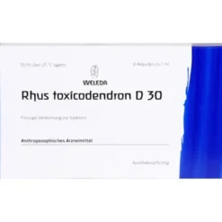 RHUS TOXICODENDRON D 30 Ampullen 8X1 ml