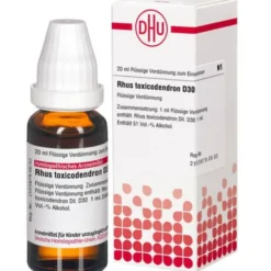 RHUS TOXICODENDRON D 30 Dilution 20 ml