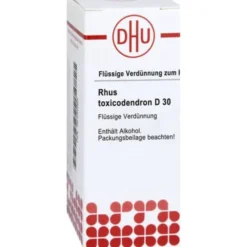 RHUS TOXICODENDRON D 30 Dilution 20 ml