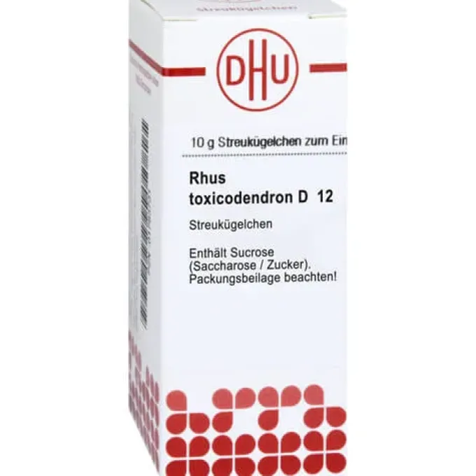 RHUS TOXICODENDRON D 12 Globuli 10 g