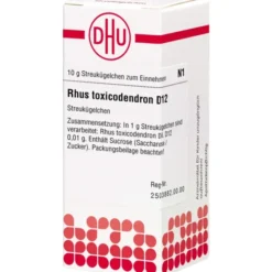 RHUS TOXICODENDRON D 12 Globuli 10 g