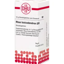 RHUS TOXICODENDRON D 30 Globuli 10 g